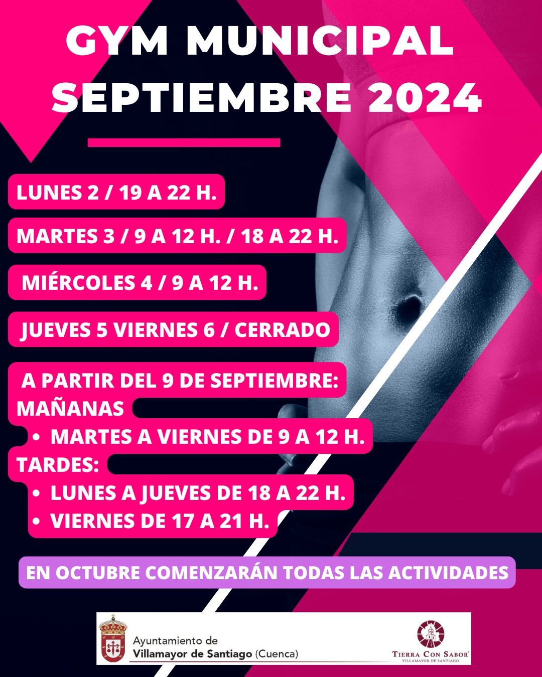 Lee más sobre el artículo Horario del Gym septiembre