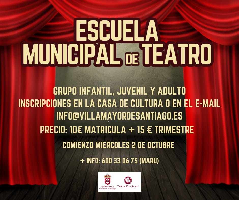 En este momento estás viendo Escuela Municipal de Teatro